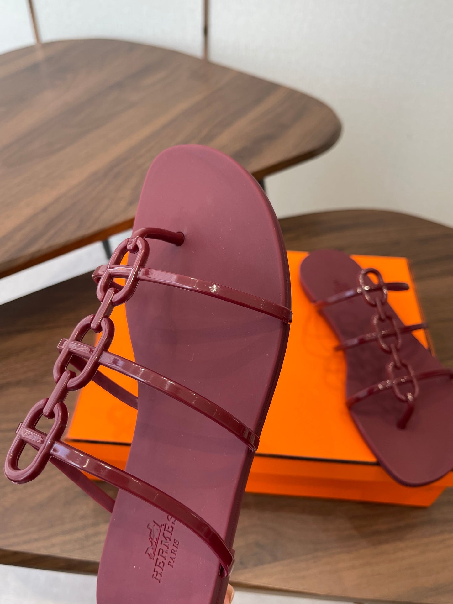 HM 26ss Pig Nose Sandals Rubber