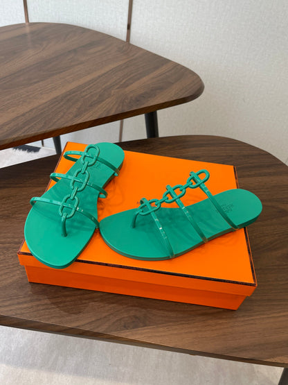 HM 26ss Pig Nose Sandals Rubber