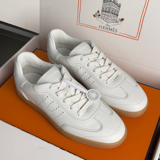 HM Match Sneaker White Sheepskin 609041