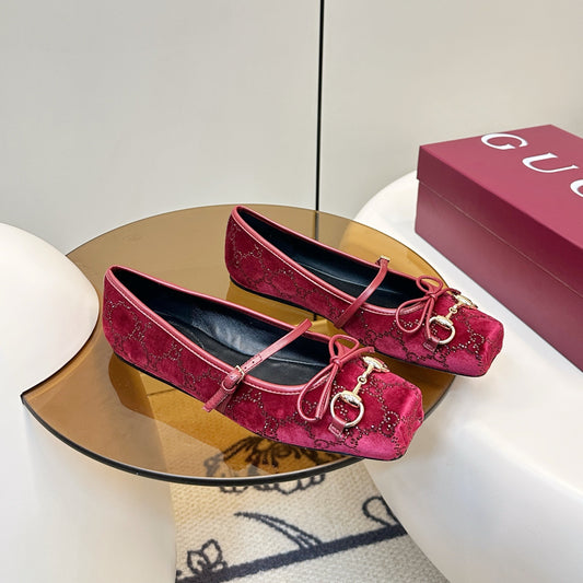 Gucci 2026 Horsebit Ballet Flat 645712