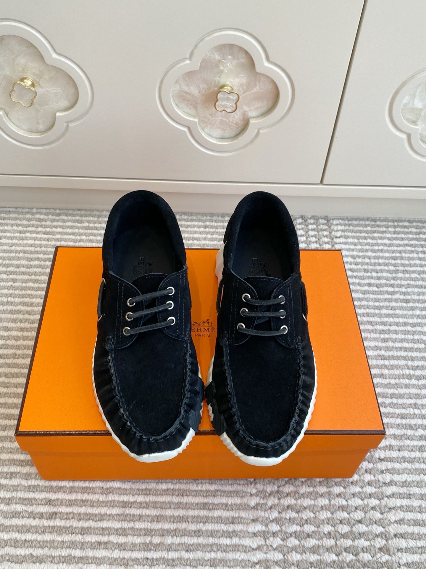 HM Ketch Sneakers Black Suede