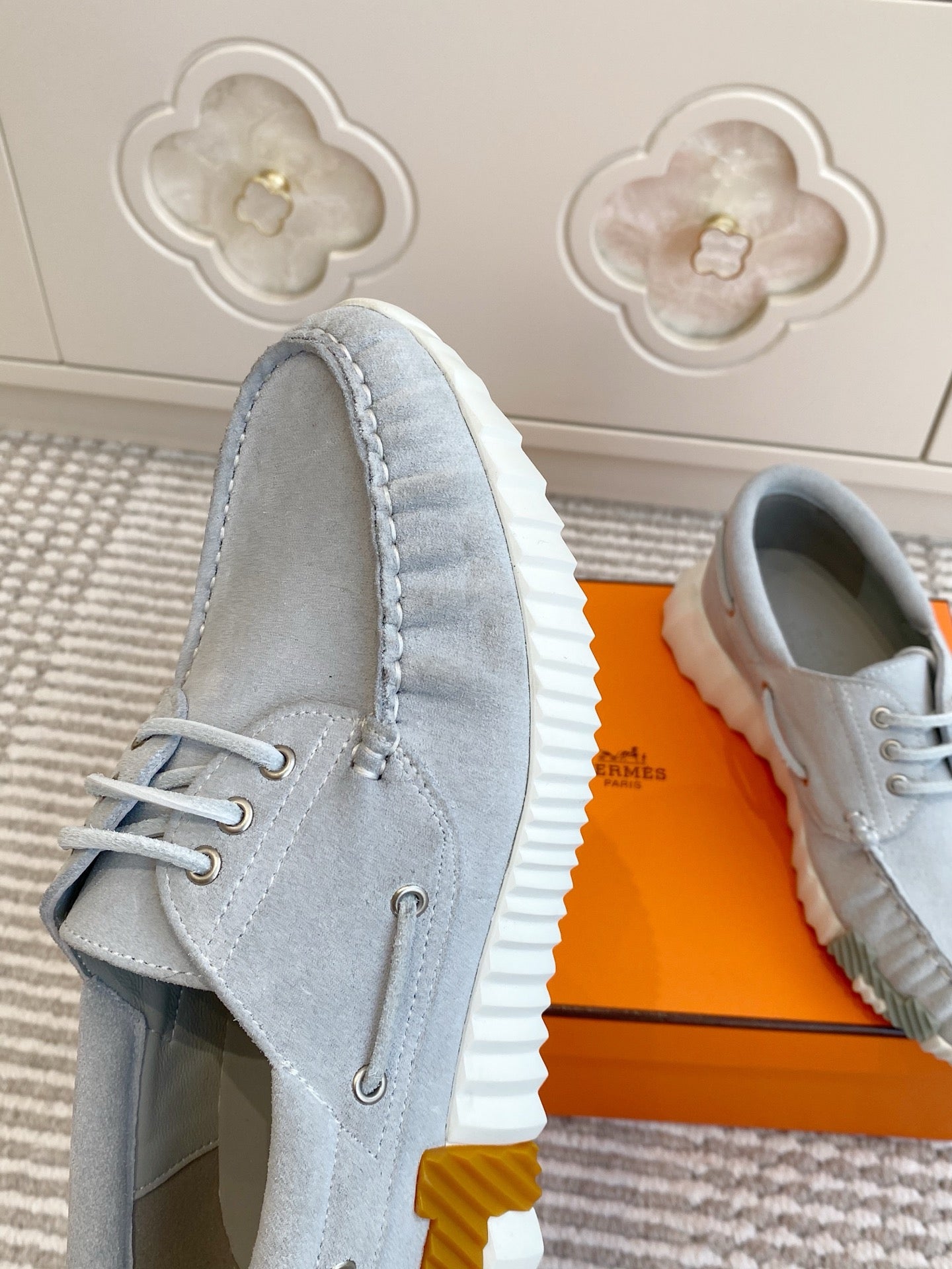 HM Ketch Sneakers Light Grey Suede