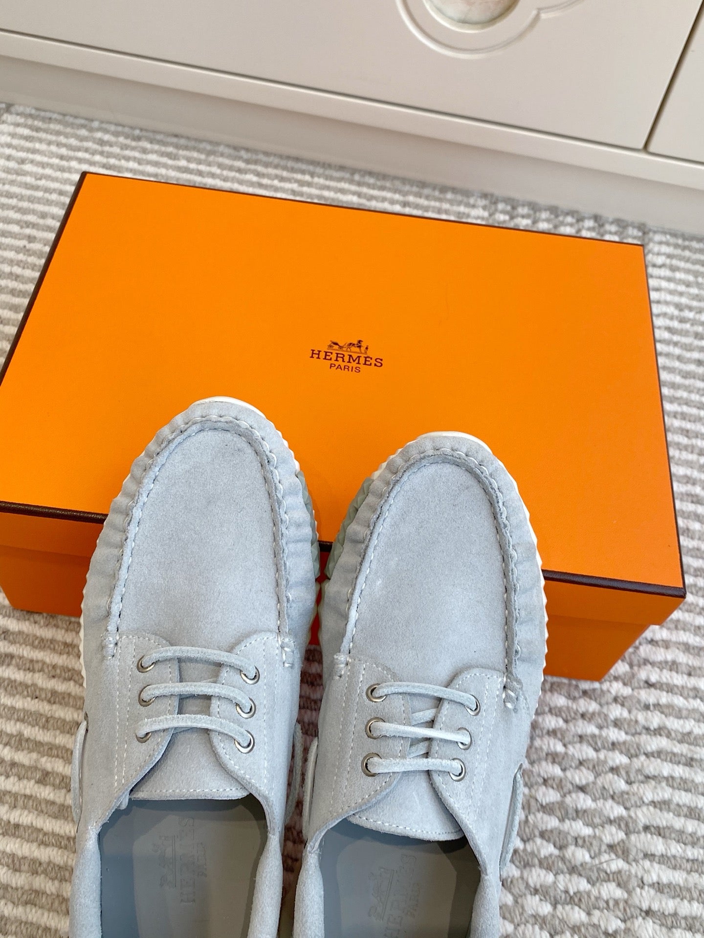 HM Ketch Sneakers Light Grey Suede