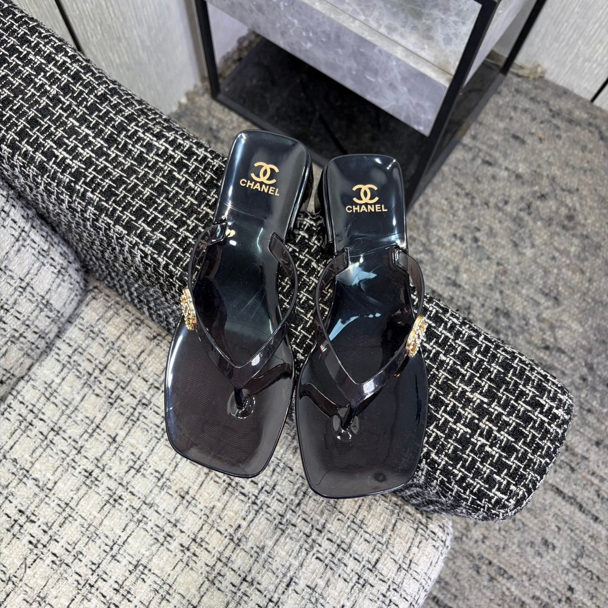 CC 2026 Thong Sandal Black TPU 826024