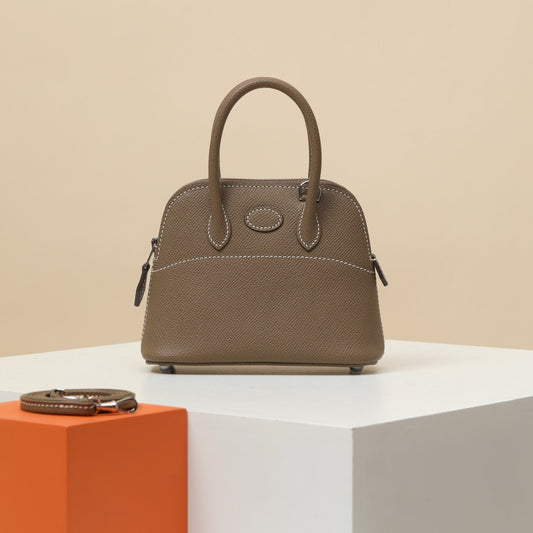 HM Bolide Bag 15cm Taupe Epsom Leather 284515