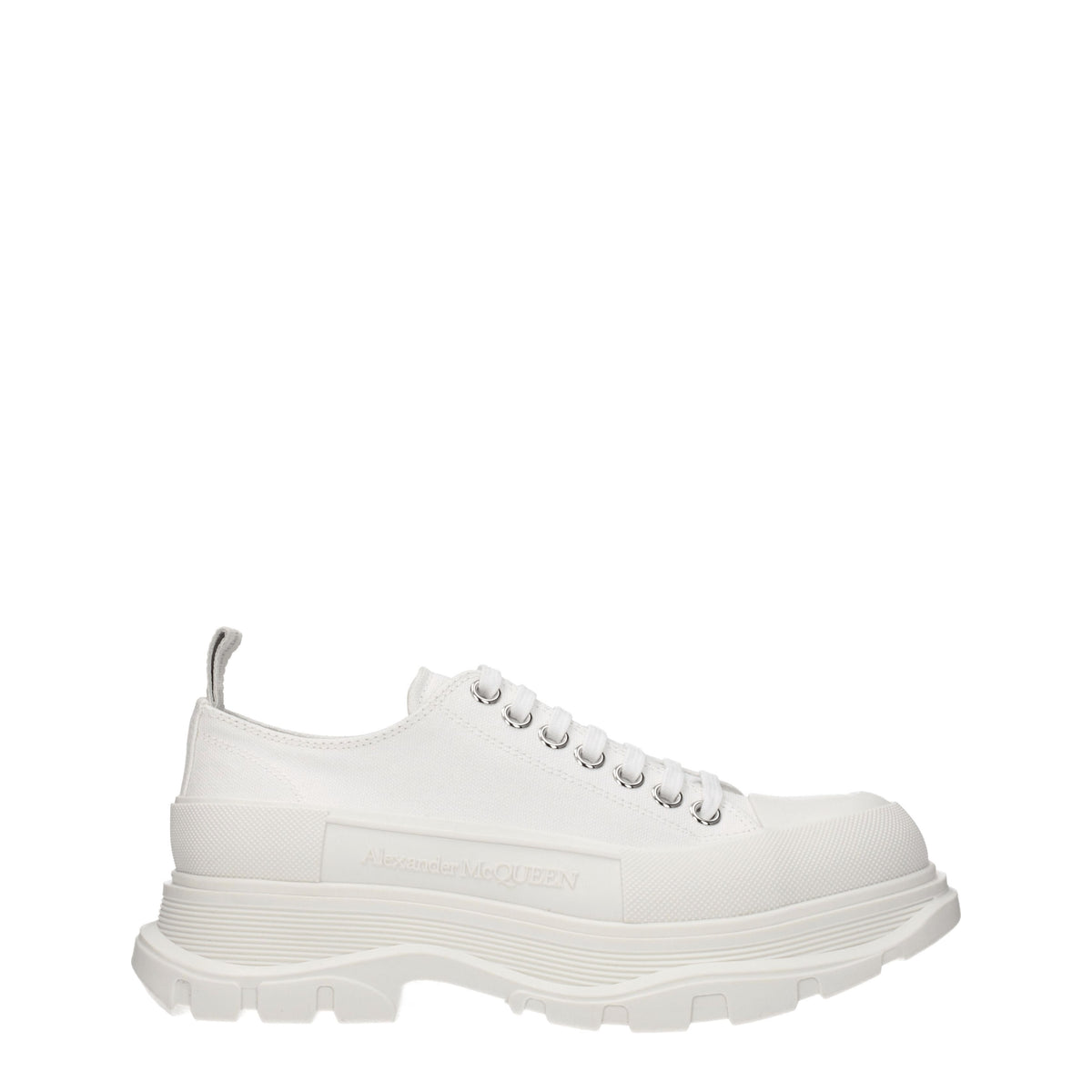 Alexander McQueen Sneakers Men Fabric  White