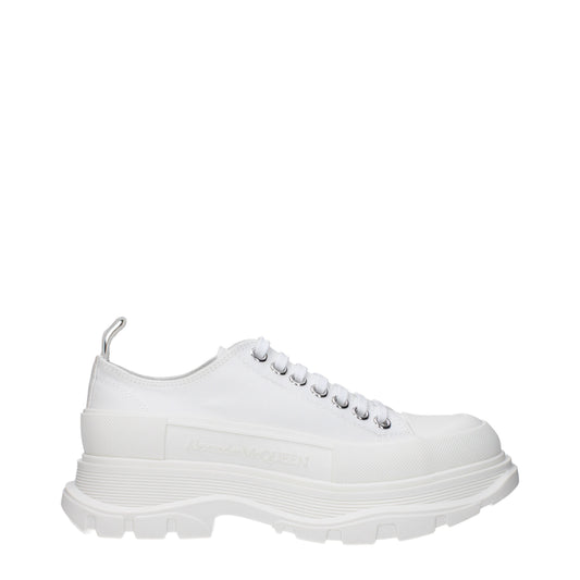 Alexander McQueen Sneakers Women Fabric  White