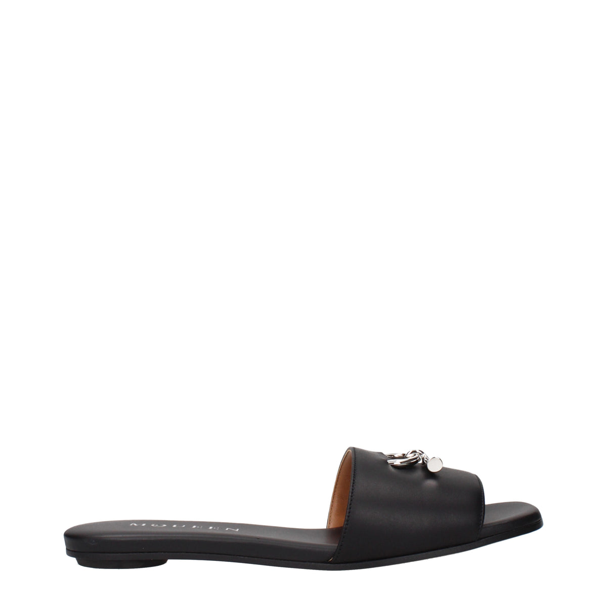 Alexander McQueen Slippers and Clogs Women Leather Black
