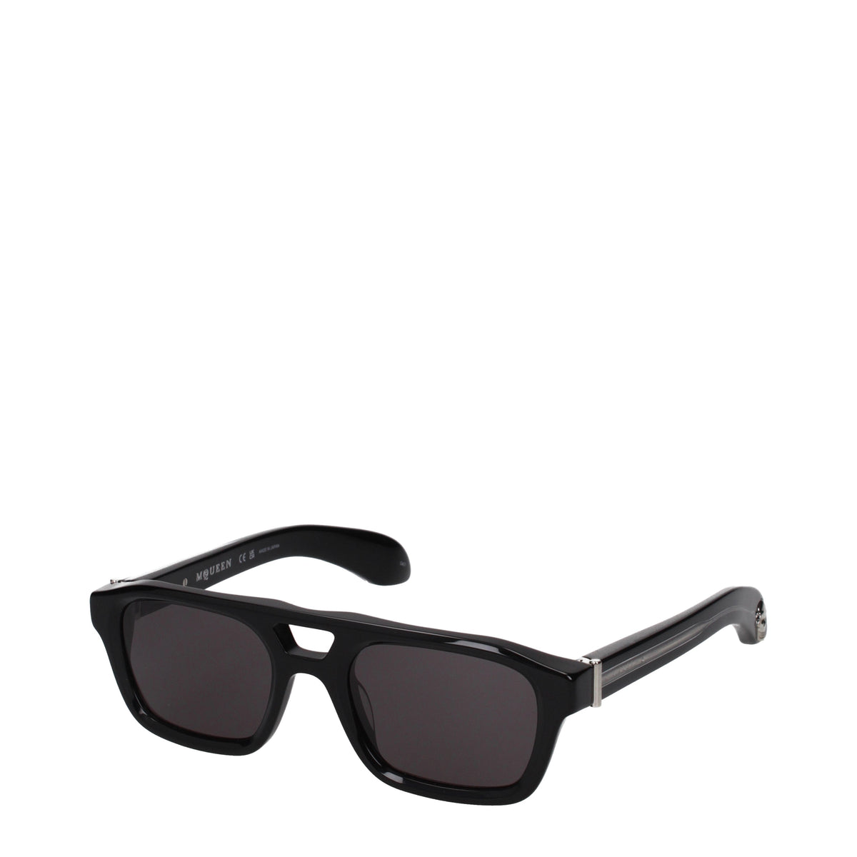 Alexander McQueen Sunglasses Men Acetate Black