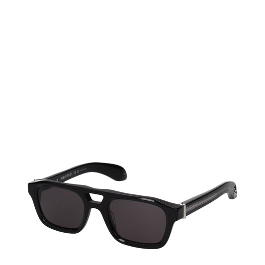 Alexander McQueen Sunglasses Men Acetate Black
