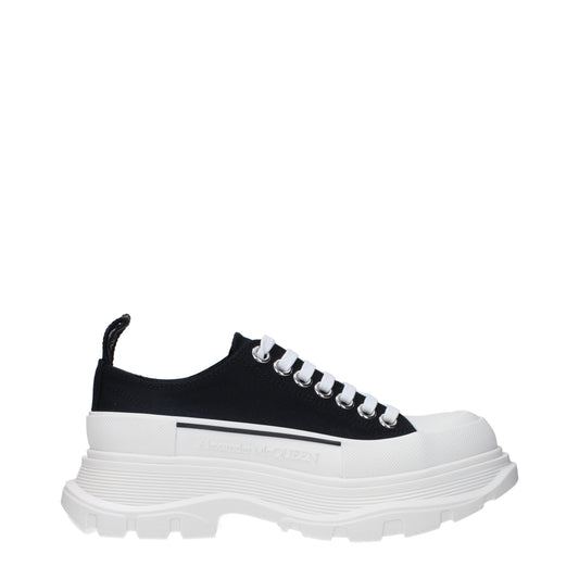 Alexander McQueen Sneakers Women Fabric  Black/White