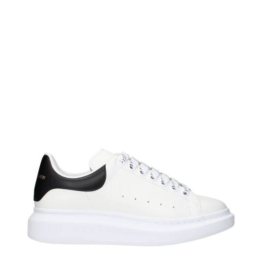Alexander McQueen Sneakers Men Leather White/Black