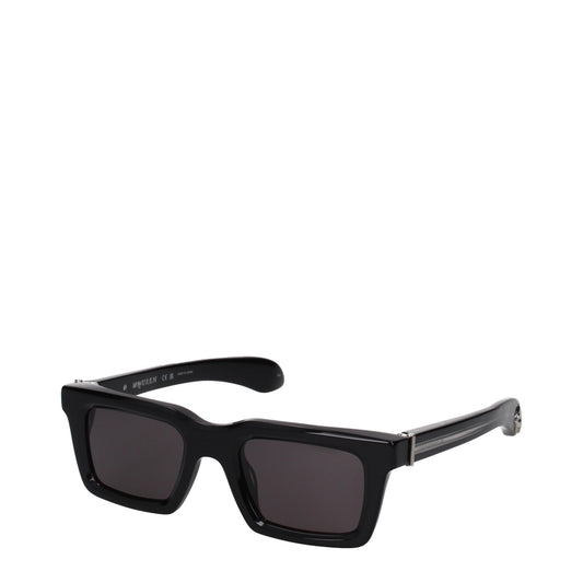 Alexander McQueen Sunglasses Men Acetate Black