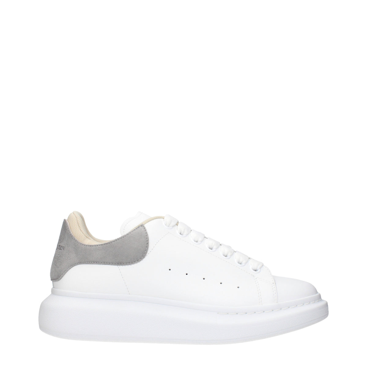 Alexander McQueen Sneakers Men Leather White/Grey