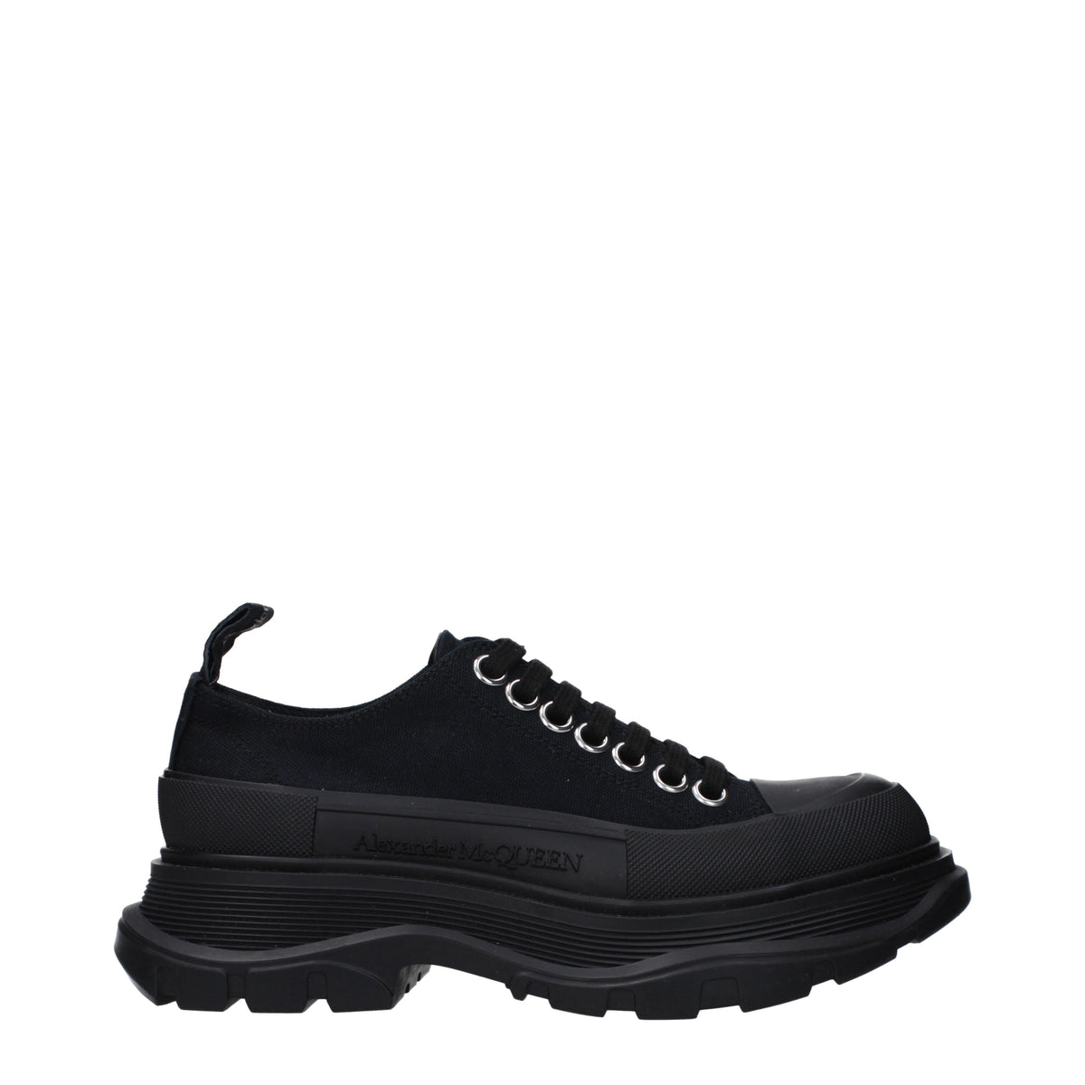 Alexander McQueen Sneakers Women Fabric  Black