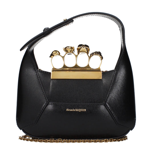 Alexander McQueen Handbags Women Leather Black