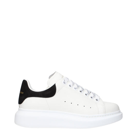 Alexander McQueen Sneakers Women Leather White/Black