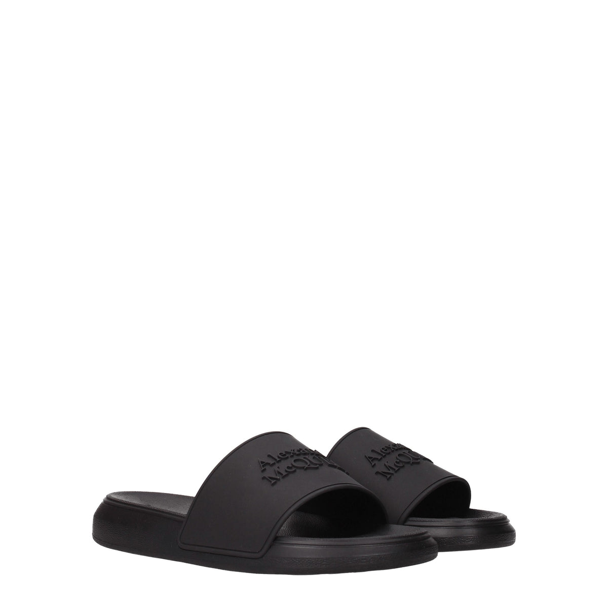 Alexander McQueen Slippers and Clogs Women Rubber Black