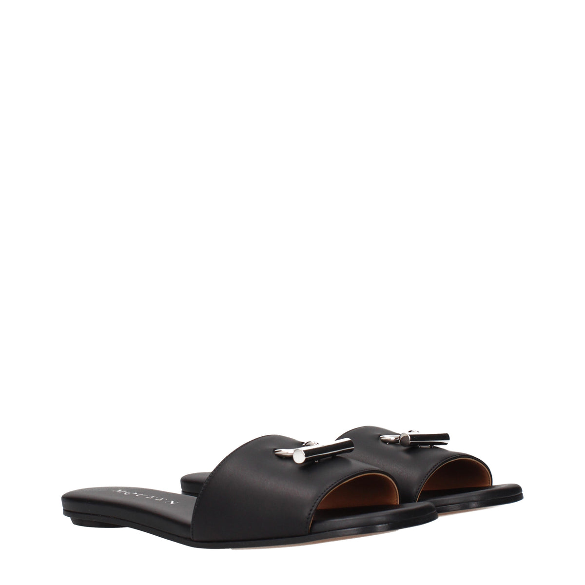 Alexander McQueen Slippers and Clogs Women Leather Black