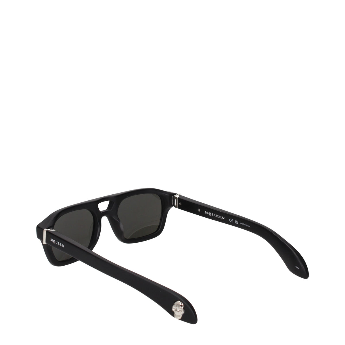 Alexander McQueen Sunglasses Men Acetate Black/Electric Blue