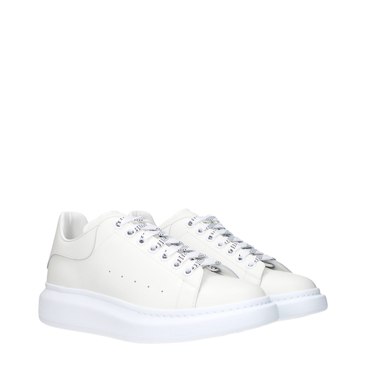 Alexander McQueen Sneakers Men Leather Beige/Light Ivory