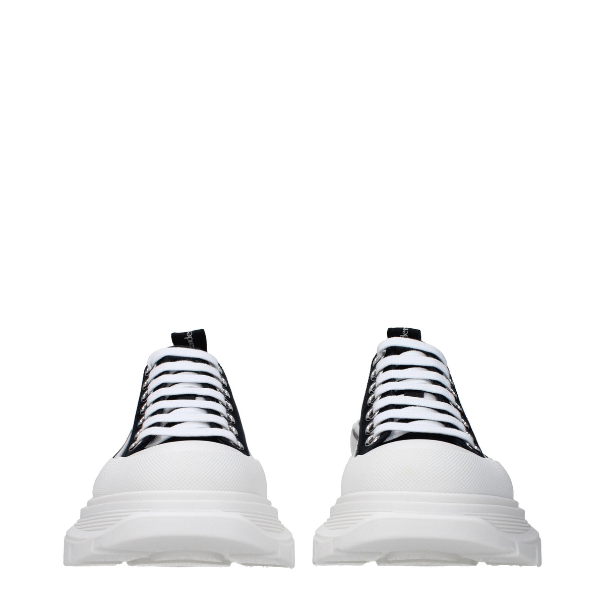 Alexander McQueen Sneakers Women Fabric  Black/White