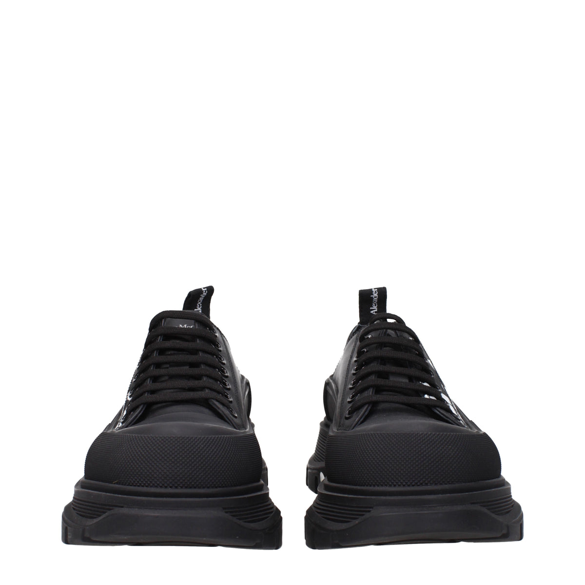 Alexander McQueen Sneakers Men Leather Black/White