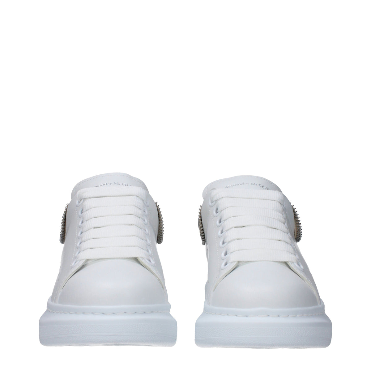 Alexander McQueen Sneakers Women Leather White/Oat