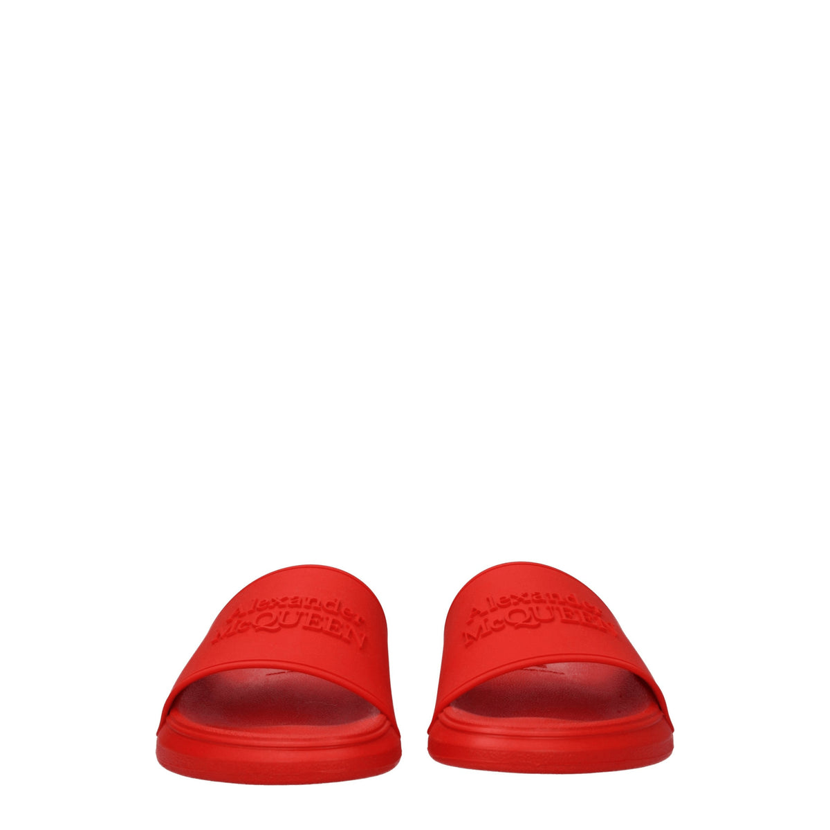 Alexander McQueen Slippers and Clogs Women Rubber Red/Bright Red