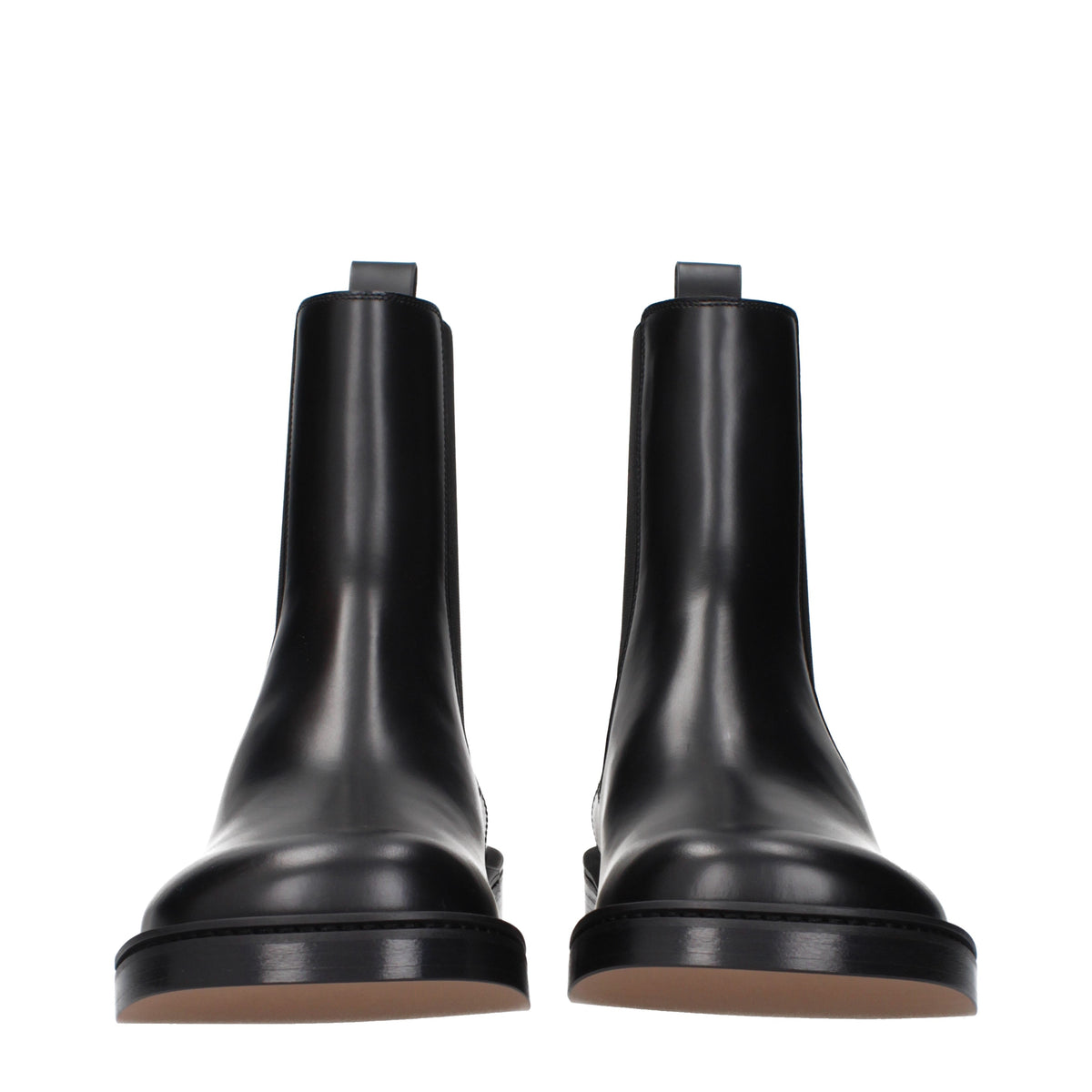 Alexander McQueen Ankle Boots Men Leather Black