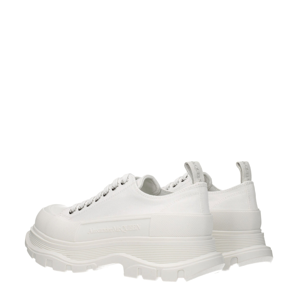 Alexander McQueen Sneakers Men Fabric  White