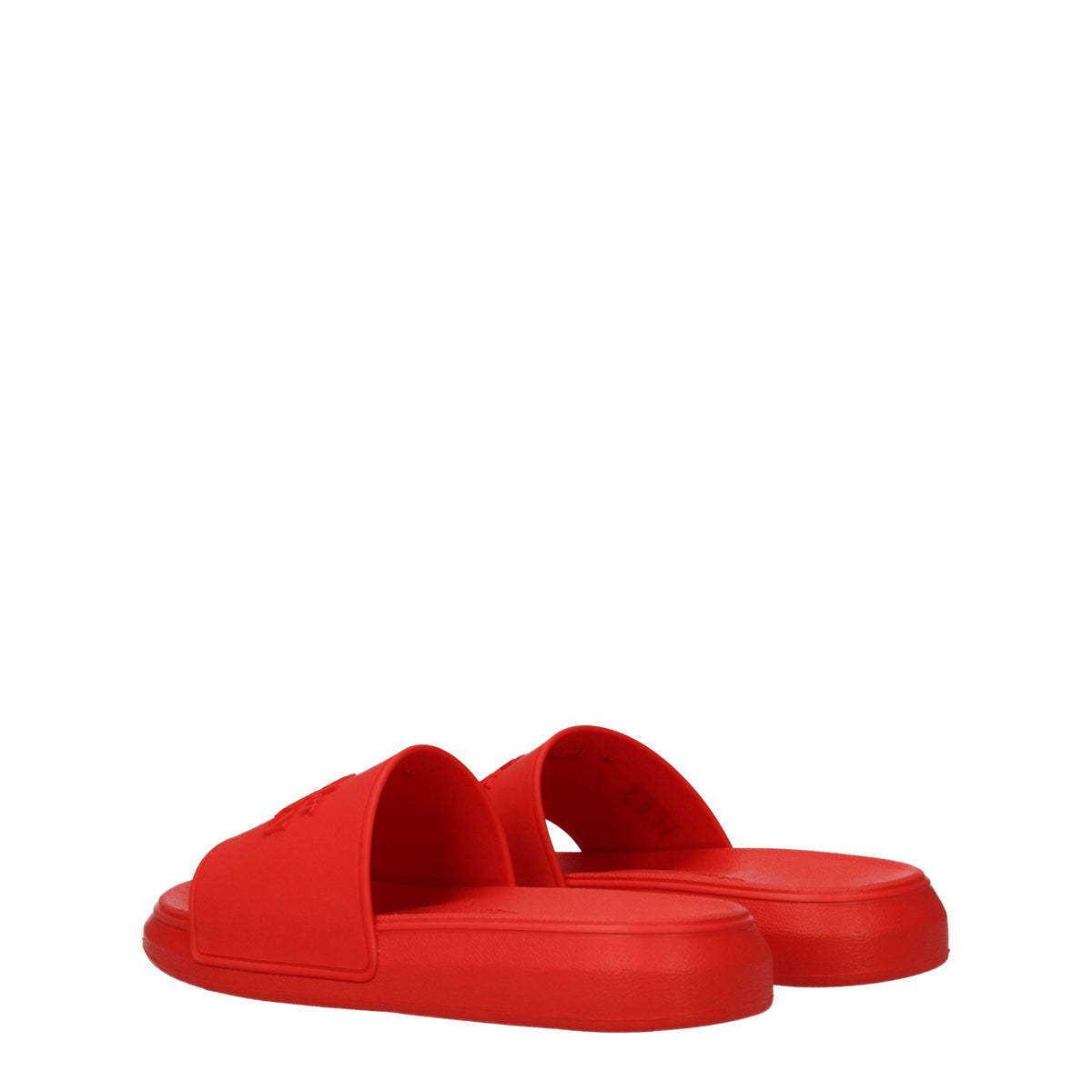 Alexander McQueen Slippers and Clogs Women Rubber Red/Bright Red