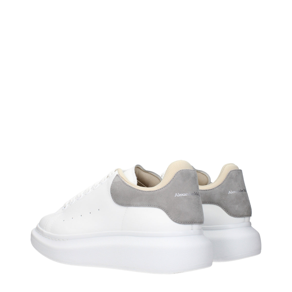 Alexander McQueen Sneakers Men Leather White/Grey