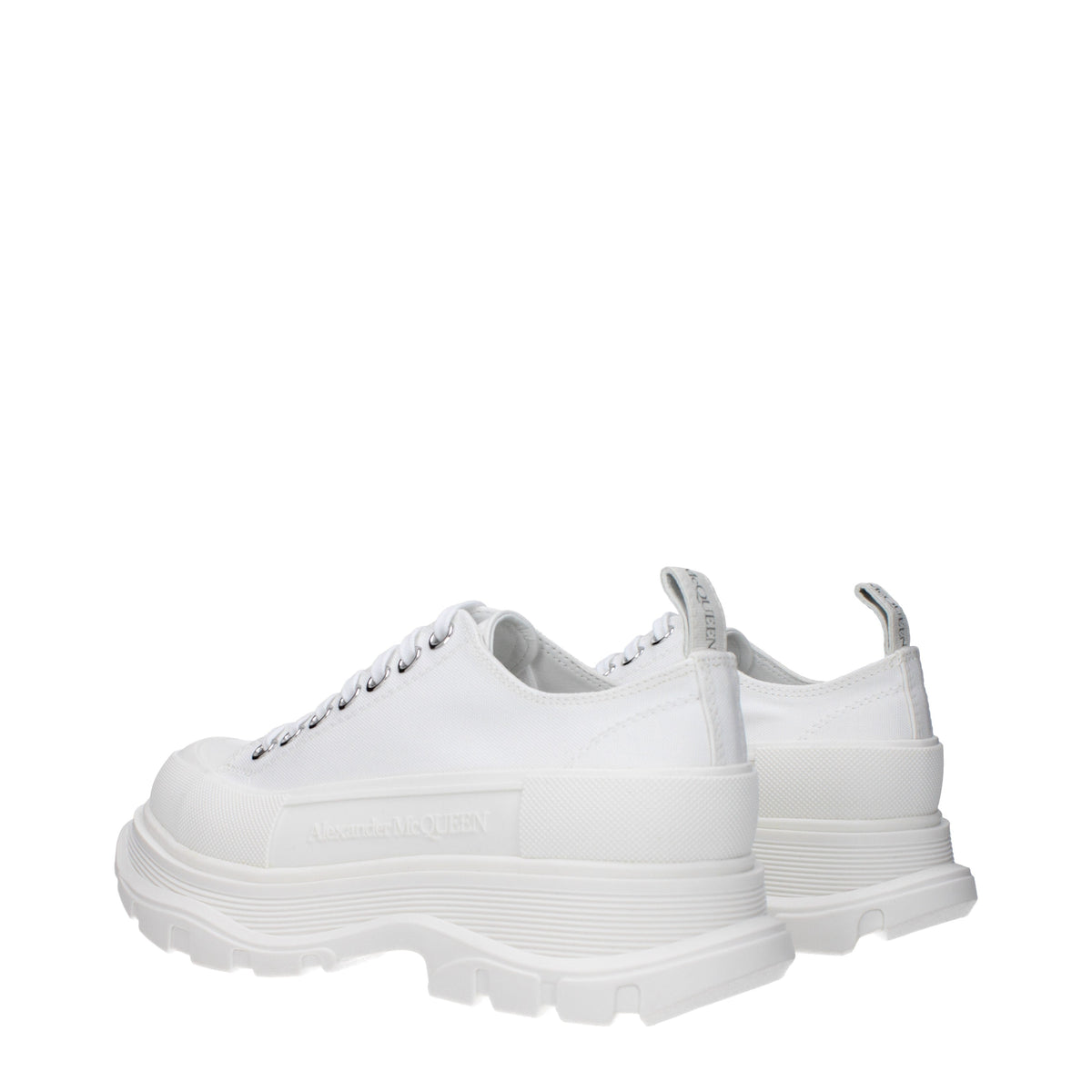 Alexander McQueen Sneakers Women Fabric  White