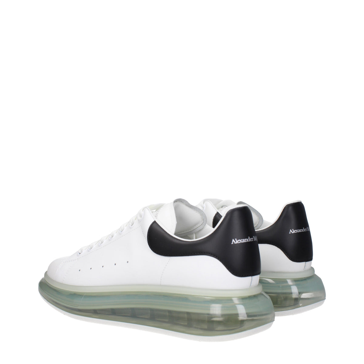 Alexander McQueen Sneakers Men Leather White/Black