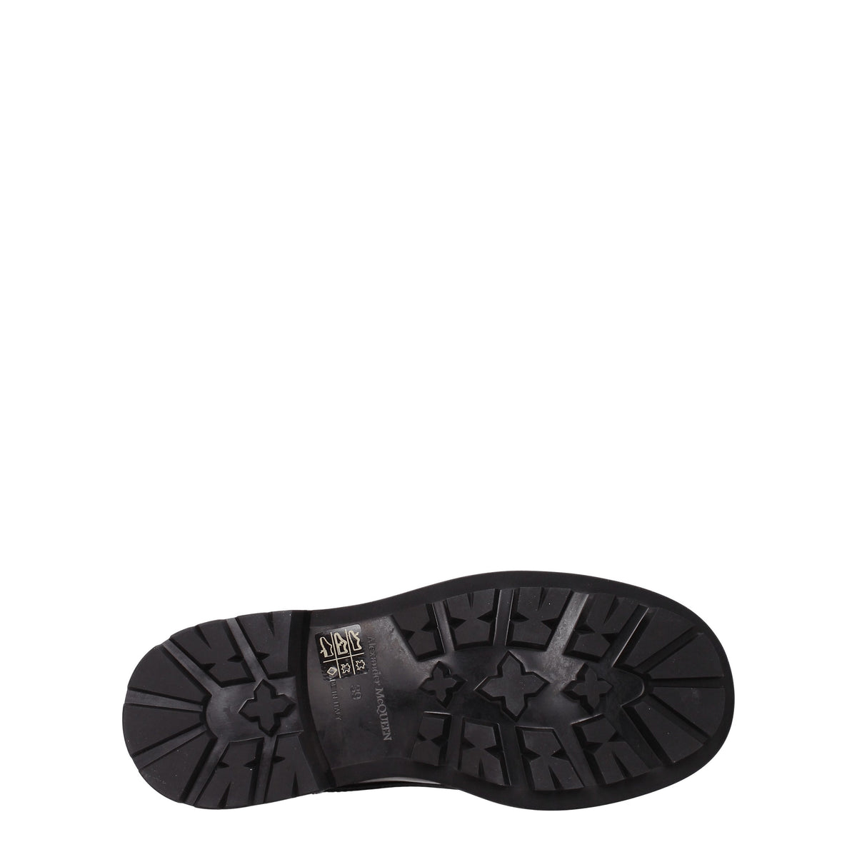 Alexander McQueen Ankle Boots Men Leather Black
