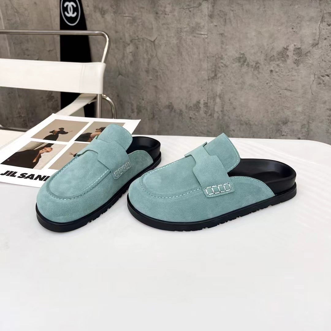 HM 26H Go Mule Stale Blue Suede 799297