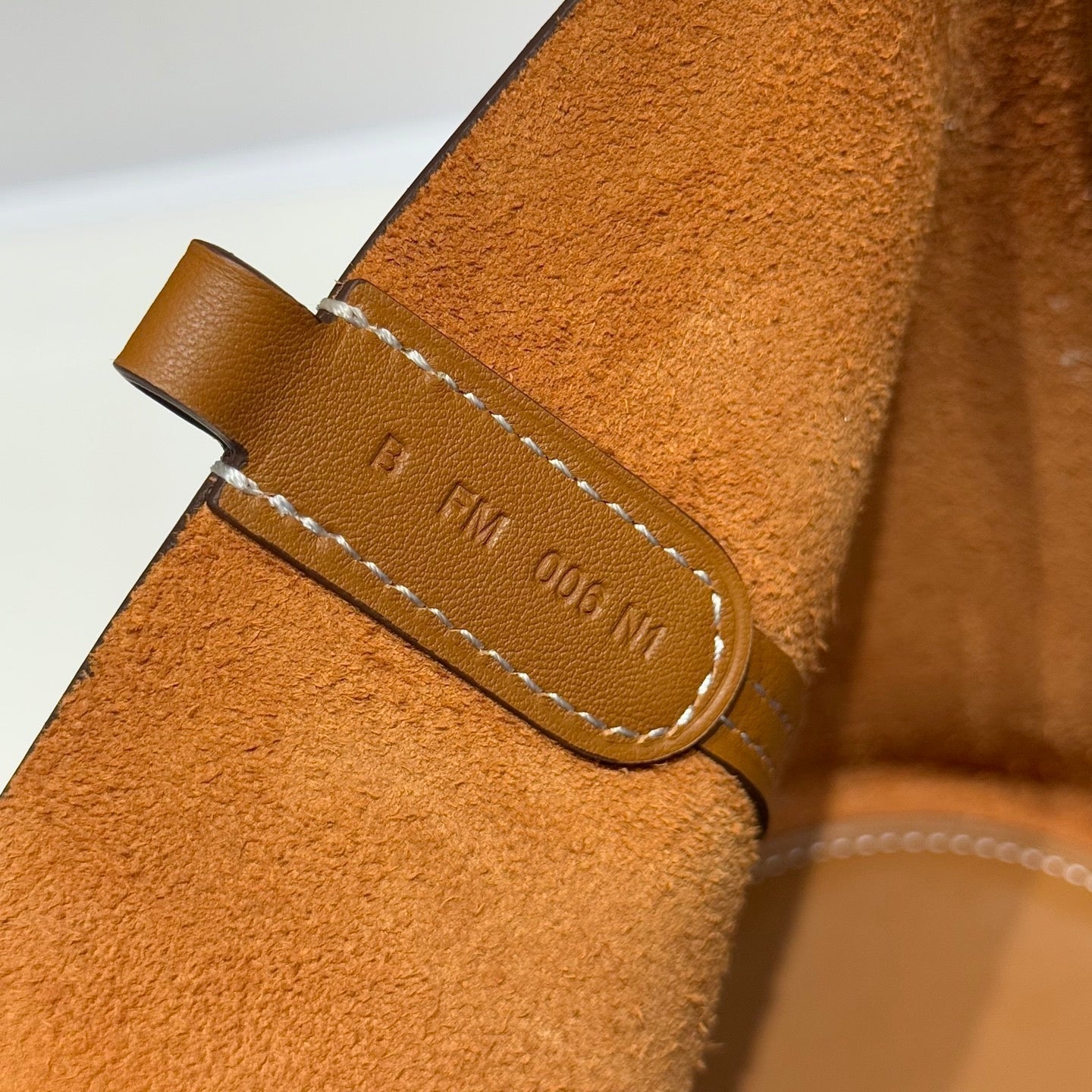 HM In-The-Loop 18cm Bag Tan Brown Taurillon Clemence Leather