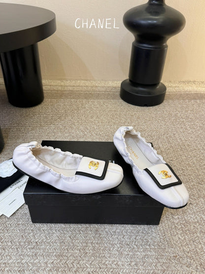 Chanel 2026 Ballet Flats Sheepskin 835635
