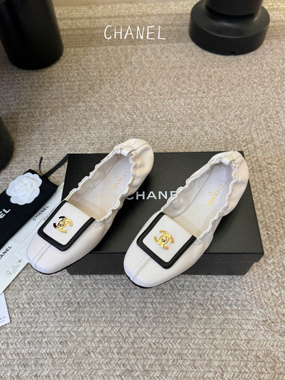 Chanel 2026 Ballet Flats Sheepskin 835635