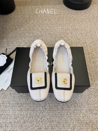 Chanel 2026 Ballet Flats Sheepskin 835635