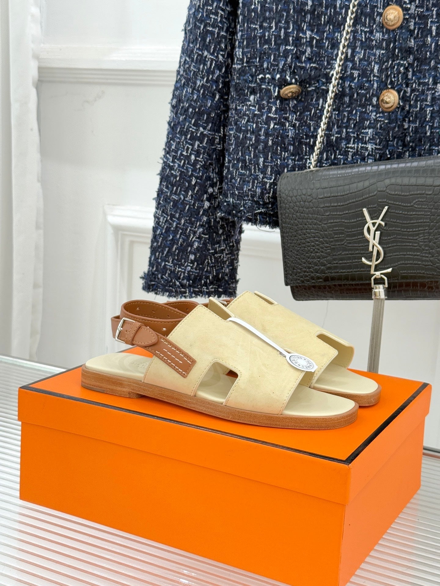 HM Maya Sandal Khahi Suede Leather 642795