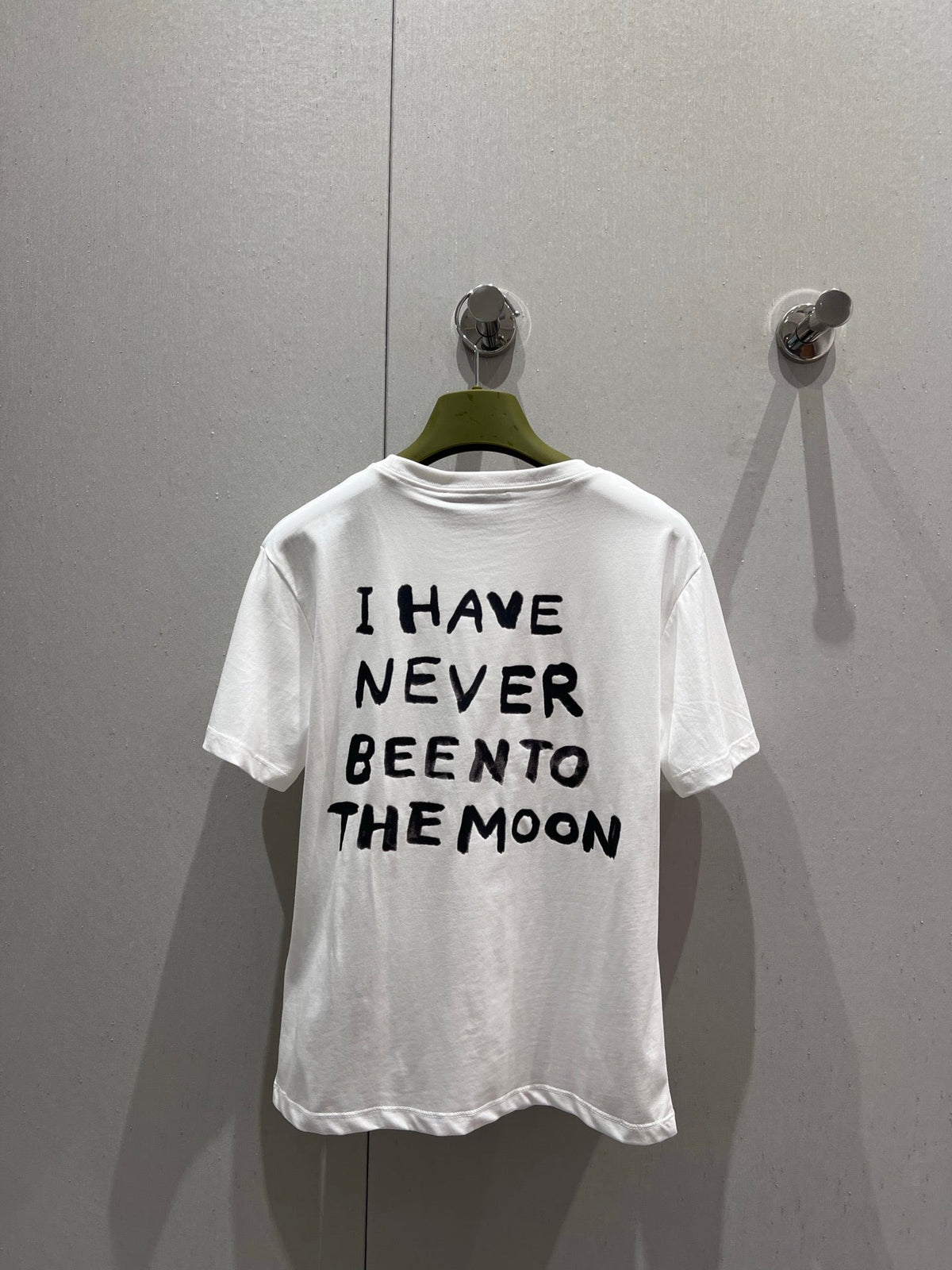 Gucci 25 Cartoon Guitar Print Short-sleeved T-shirt White Cotton 215699