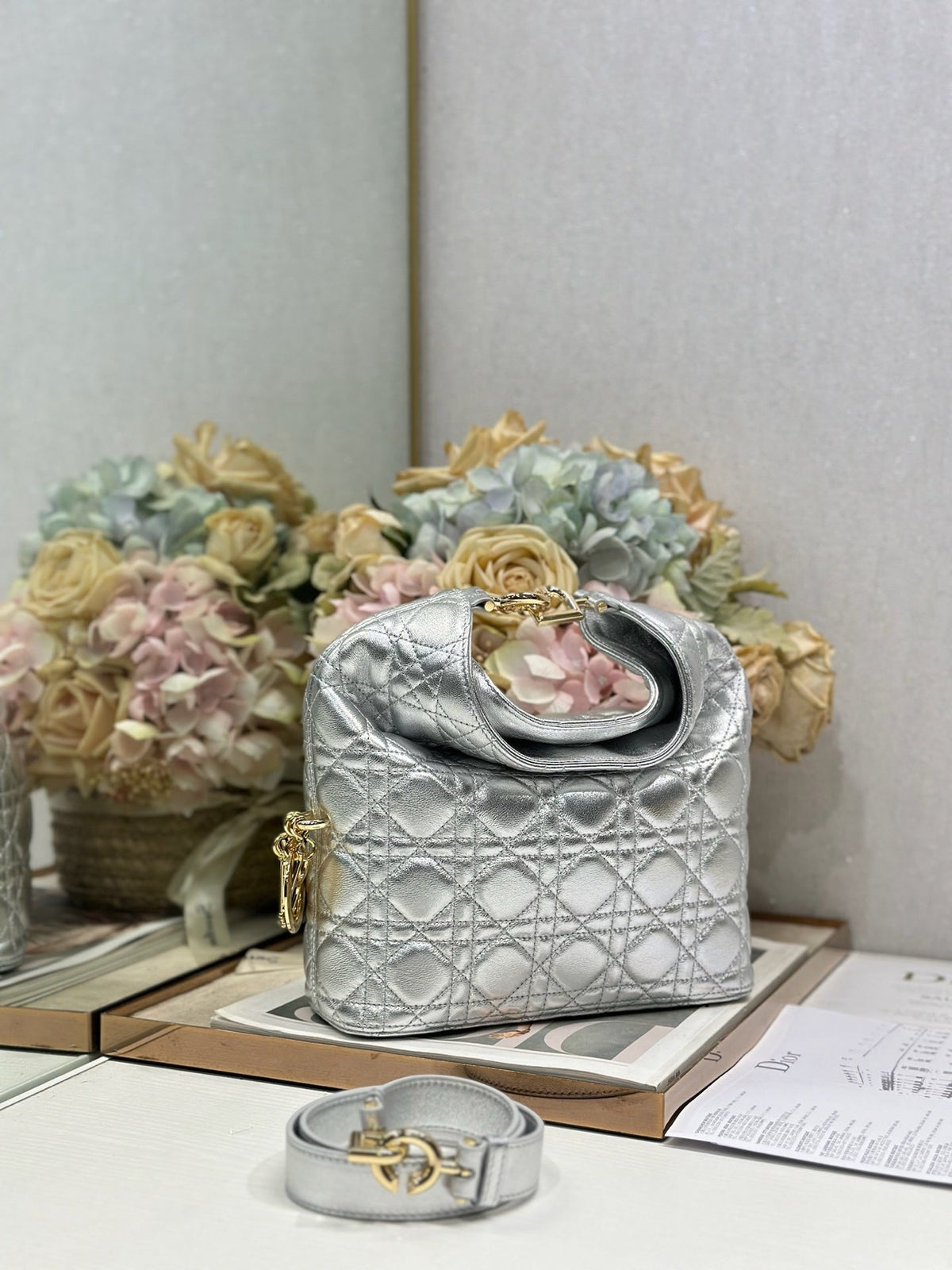 Dior 2026 Bag 27cm Multicolor Lambskin 289493