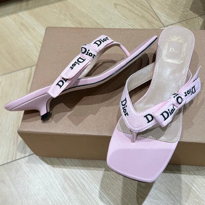 Dior 2026 J'Adior Thong Sandal Fabric Leather 845396