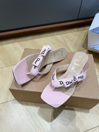 Dior 2026 J'Adior Thong Sandal Fabric Leather 845396