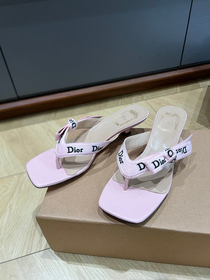 Dior 2026 J'Adior Thong Sandal Fabric Leather 845396