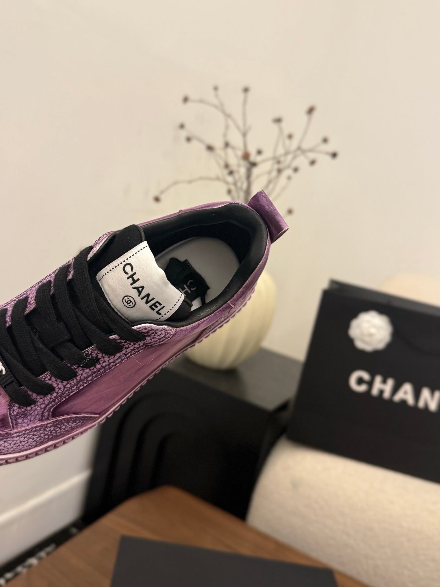 CC 26s Casual Sneaker Light Purple Leather 183614