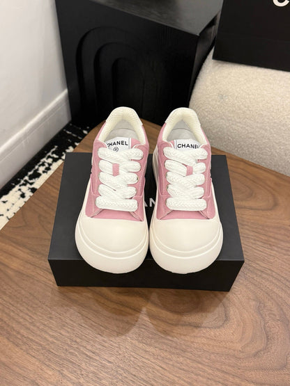 CC 26s Casual Sneaker Pink White Canvas Leather 183595
