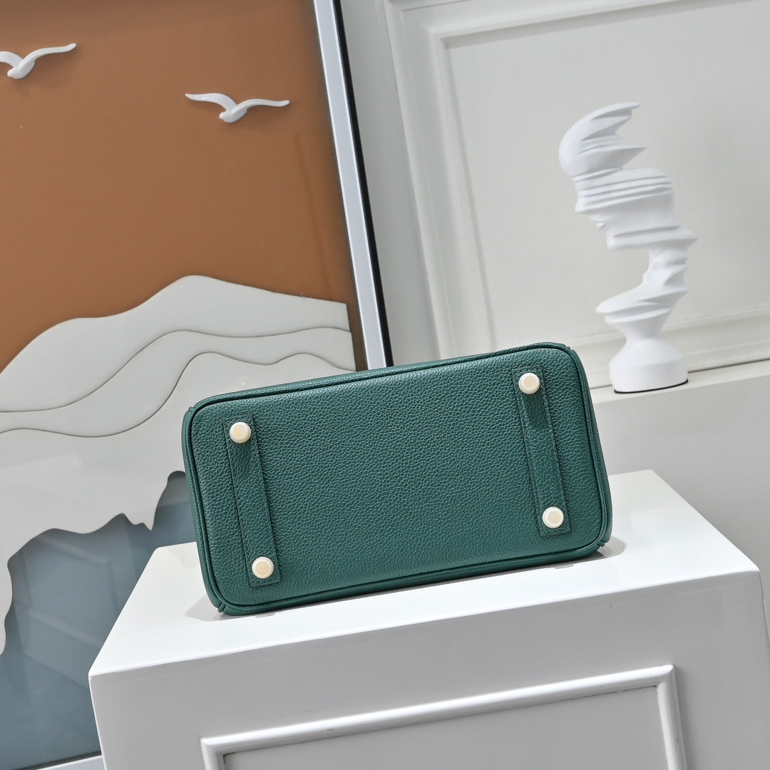 HM Birkin Teal Green Togo Leather GHW